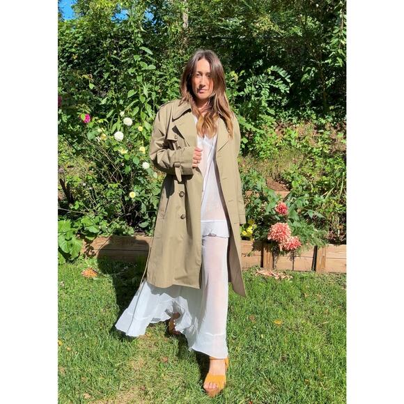 Powder Blue Romantic Boho Sheer Ruffle Maxi Dress - Picture 4 of 9